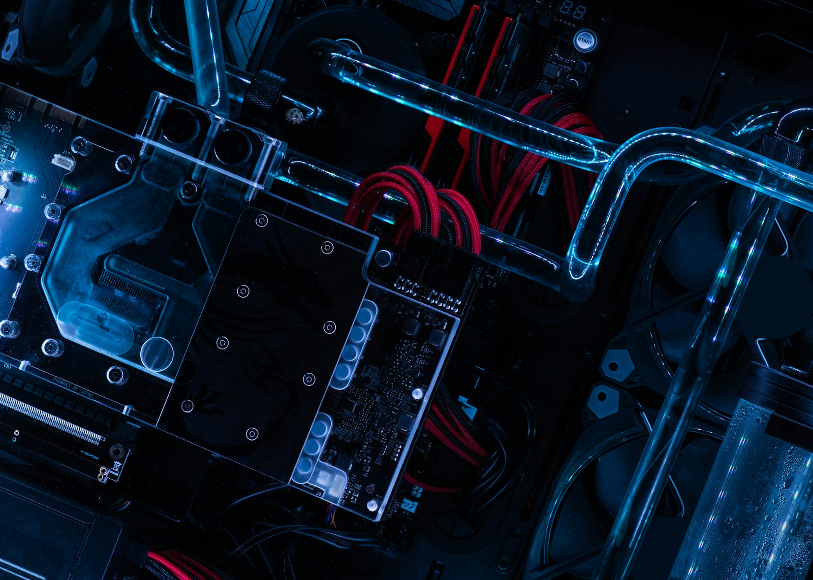 black circuit board